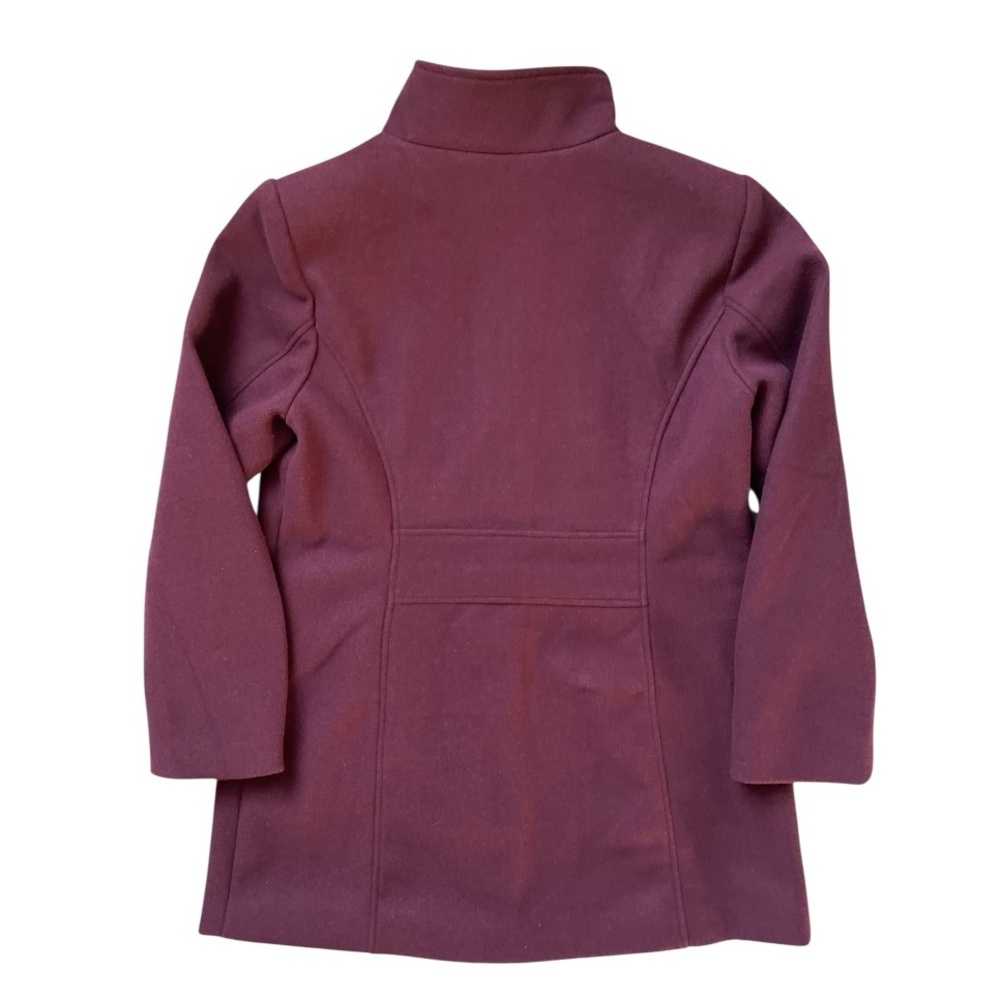 Vince Camuto Dark Red Full Zip Coat Jacket Size Large - Picture 5 of 5